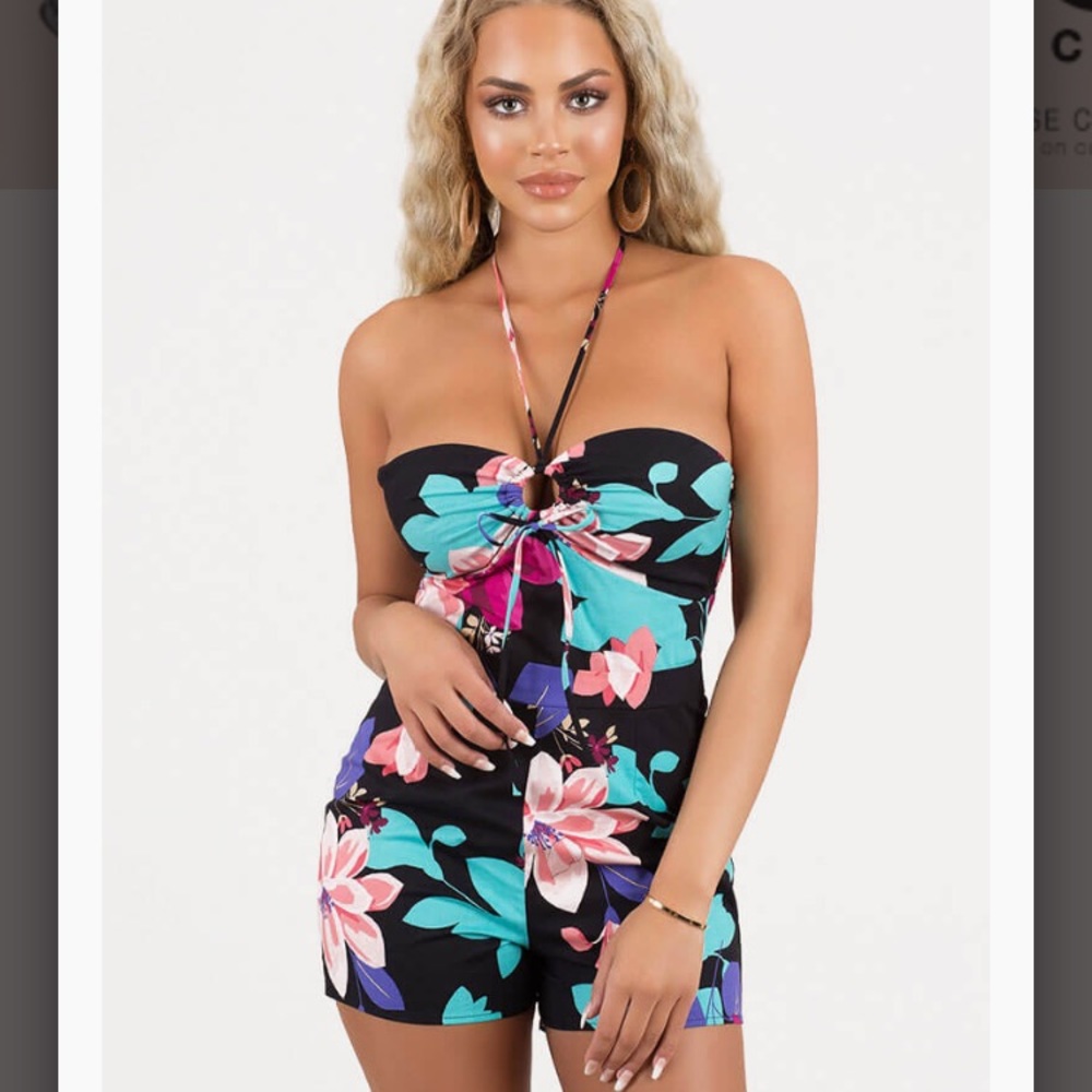 Floral romper